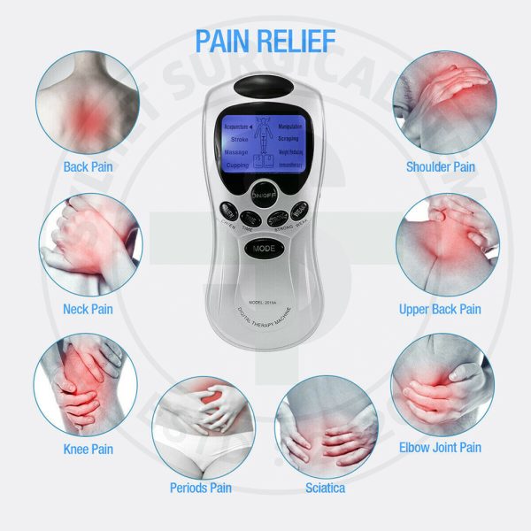 Digital Therapy Tens Machine Electric With Battery - Image 2